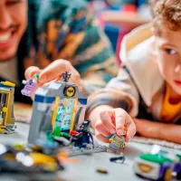 Constructor LEGO The Batcave with Batman Batgirl and The Joker Clasic/ Black photo 7