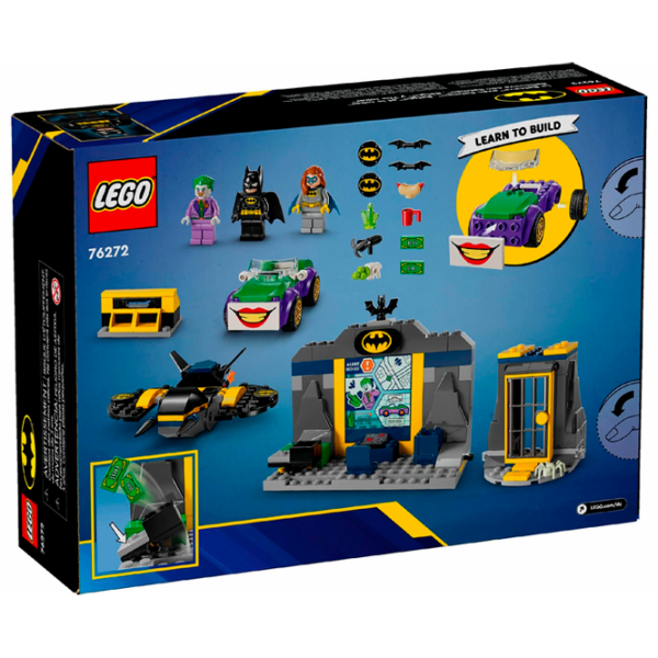 Constructor LEGO The Batcave with Batman Batgirl and The Joker Clasic/ Black photo 8