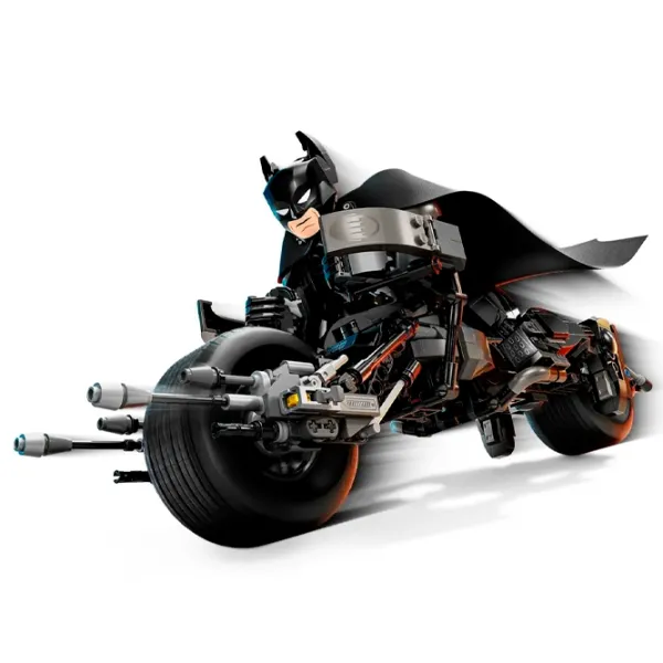 Constructor LEGO Batman Construction Figure and the Bat-Pod Bike Personaj de film/ Black photo 4