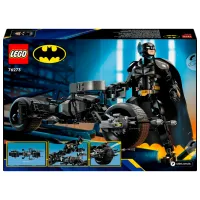 Constructor LEGO Batman Construction Figure and the Bat-Pod Bike Personaj de film/ Black photo 11