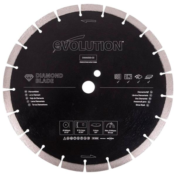 Disc diamantat segmentat Evolution D300SEG-CS  photo 1