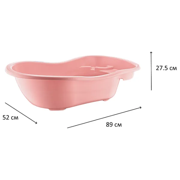 Детская ванночка Turan Fiore Унисекс/ 0 - 36 месяцы/ Pink photo 2