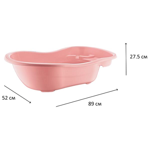 Детская ванночка Turan Fiore Унисекс/ 0 - 36 месяцы/ Pink photo 2