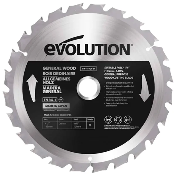 Disc circular Evolution GW185TCT-24  photo 1