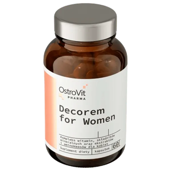 Vitamine și minerale OstroVit Pharma Decorem For Women (5903246226409) 60 photo 2