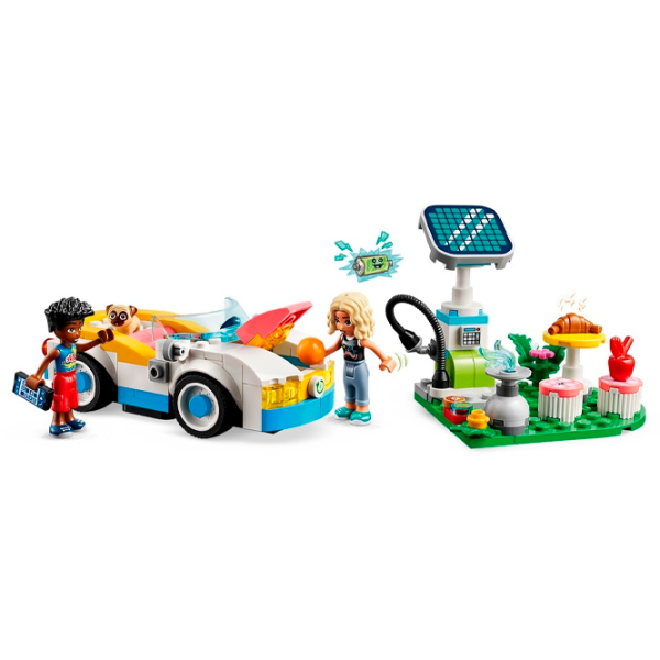 Constructor LEGO Electric Car and Charger Mașină/ Multicolor photo 3