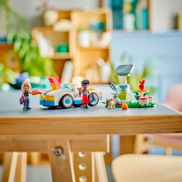 Constructor LEGO Electric Car and Charger Mașină/ Multicolor photo 7