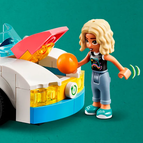 Constructor LEGO Electric Car and Charger Mașină/ Multicolor photo 9