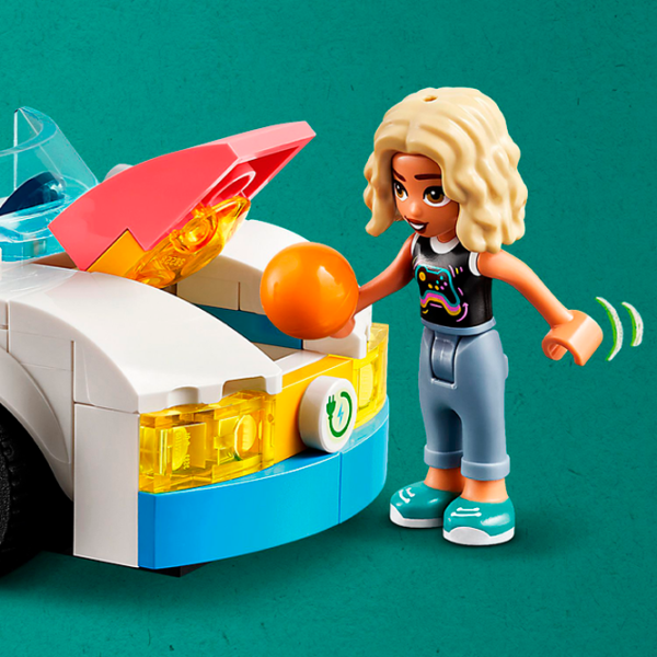 Constructor LEGO Electric Car and Charger Mașină/ Multicolor photo 9