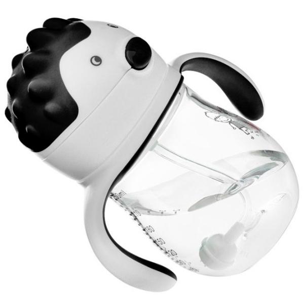 Sticluță cu pai Akuku A0034 250 ml 12 luni/ Plastic/ White photo 3