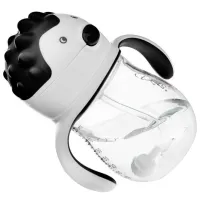 Sticluță cu pai Akuku A0034 250 ml 12 luni/ Plastic/ White photo 3