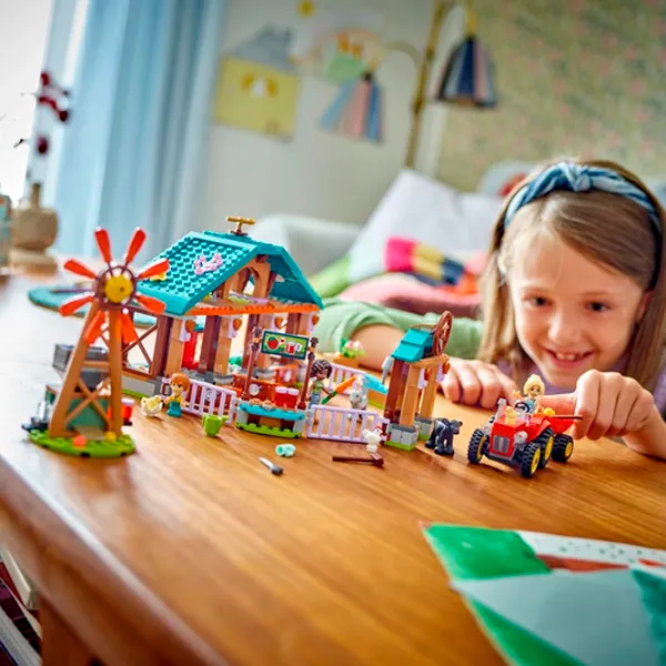 Constructor LEGO Farm Animal Sanctuary Fermă/ Multicolor photo 11