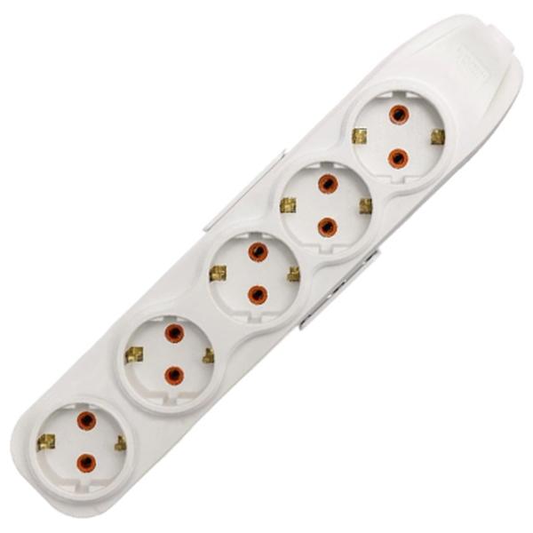 Priză mobilă Elmos E7005E 220 - 240 V/ Type-F/ White photo 1