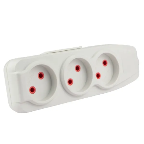 Priză mobilă Elmos E7003 220 - 240 V/ Type-C/ White photo 1
