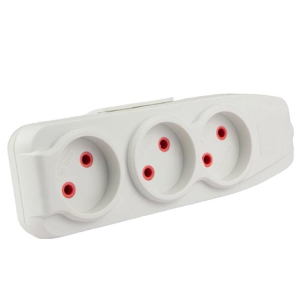 Priză mobilă Elmos E7003 220 - 240 V/ Type-C/ White photo 1