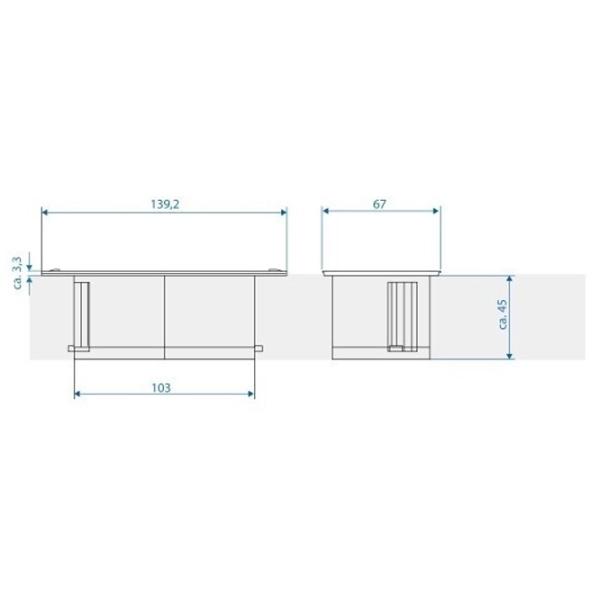 Priză BACHMANN 929.000 220 - 250 V/ Type-F/ Black photo 3