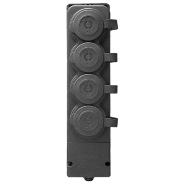 Удлинитель ORNO ORAE13167GS 220 - 240 В/ Type-F/ Black photo 1