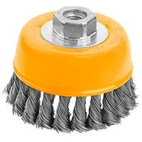 Perie cupă din sârmă răsucită Tolsen 77510 125 mm