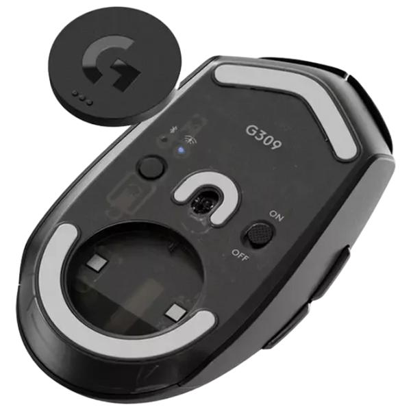 Mouse Logitech G309 Bluetooth, USB/ Black photo 5