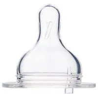 Tetină pentru biberon Canpol 21/ 722 Unisex/ Transparent