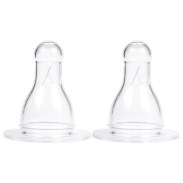 Tetină pentru biberon Canpol 18/ 118 Unisex/ Transparent photo 2