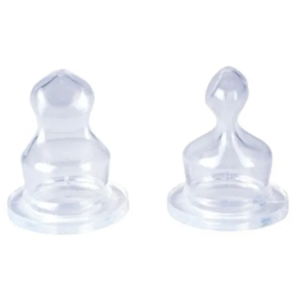 Tetină pentru biberon Canpol 18/ 124 Unisex/ Transparent photo 1