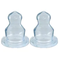 Tetină pentru biberon Canpol 18/ 127 Unisex/ Transparent