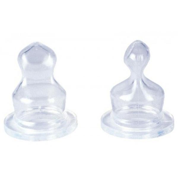 Tetină pentru biberon Canpol 18/ 128 Unisex/ Transparent photo 1