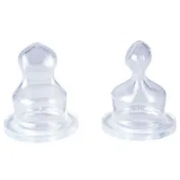 Tetină pentru biberon Canpol 18/ 128 Unisex/ Transparent