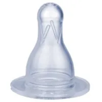 Tetină pentru biberon Canpol 18/ 130 Unisex/ Transparent