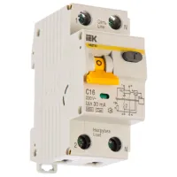 Автоматический выключатель IEK MAD22-5-016-C-30 Модульная/ 16 A