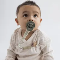 Clip pentru suzetă Universal Bibs 9401110 Unisex/ 0 luni -/ Ivory photo 2