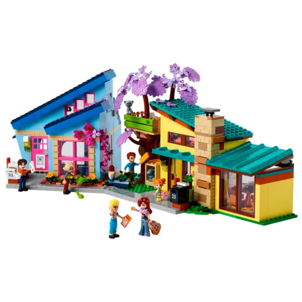 Constructor LEGO Olly and Paisley's Family Houses Casa familiei/ Multicolor photo 2