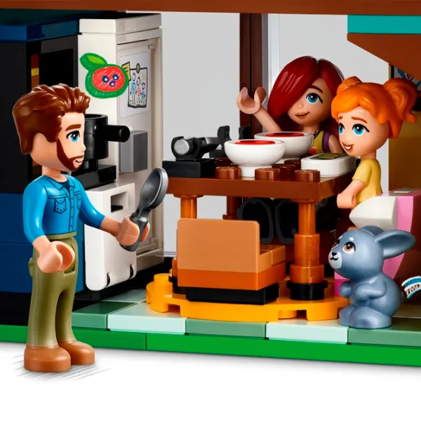 Constructor LEGO Olly and Paisley's Family Houses Casa familiei/ Multicolor photo 5