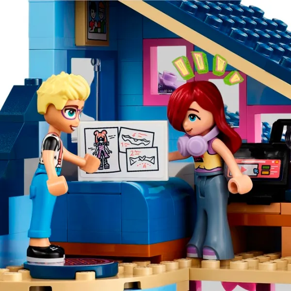 Constructor LEGO Olly and Paisley's Family Houses Casa familiei/ Multicolor photo 7