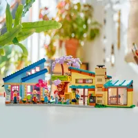 Constructor LEGO Olly and Paisley's Family Houses Casa familiei/ Multicolor photo 9
