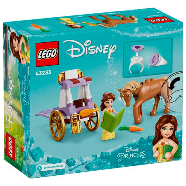 Constructor LEGO Belle's Storytime Horse Carriage Clasic/ Multicolor photo 9 Constructor LEGO Belle's Storytime Horse Carriage Clasic/ Multicolor photo 9