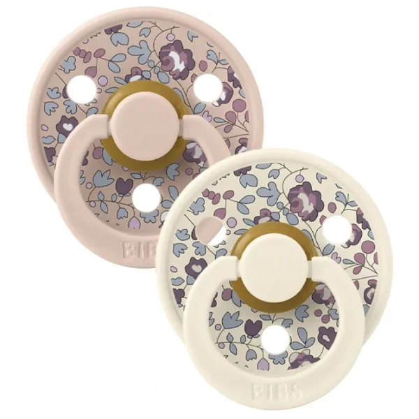 Соска круглая Bibs X Liberty Colour 2 Pack Eloise Унисекс/ 6 месяцев - 18 месяцев/ Латекс/ Pink photo 1 Соска круглая Bibs X Liberty Colour 2 Pack Eloise Унисекс/ 6 месяцев - 18 месяцев/ Латекс/ Pink photo 1