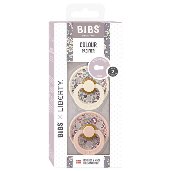 Соска круглая Bibs X Liberty Colour 2 Pack Eloise Унисекс/ 6 месяцев - 18 месяцев/ Латекс/ Pink photo 2 Соска круглая Bibs X Liberty Colour 2 Pack Eloise Унисекс/ 6 месяцев - 18 месяцев/ Латекс/ Pink photo 2