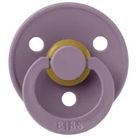 Соска с анатомическим соском Bibs Colour 111300C Для девочек/ 0 месяцев -/ Латекс/ Mauve