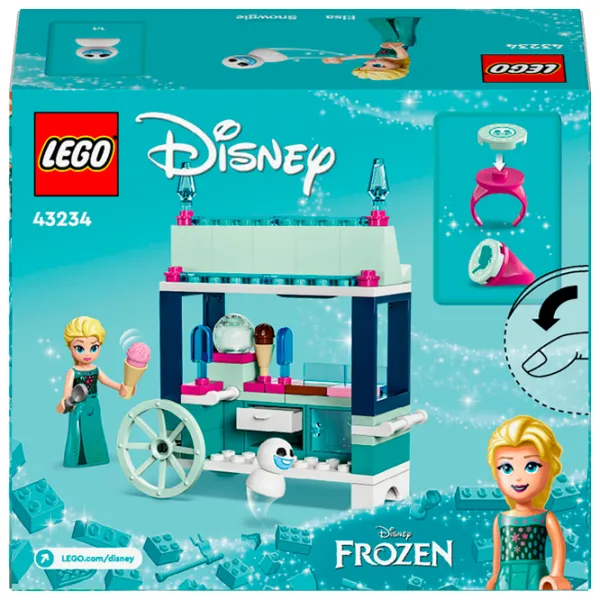 Constructor LEGO Elsa's Frozen Treats Scenă din film/ Teal photo 7