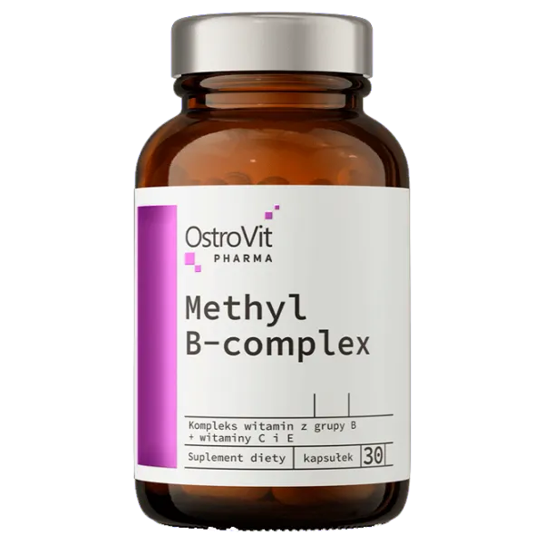 Витамины и минералы OstroVit Pharma Methyl B-Complex (5903246227963) 30 капсул photo 1 Витамины и минералы OstroVit Pharma Methyl B-Complex (5903246227963) 30 капсул photo 1