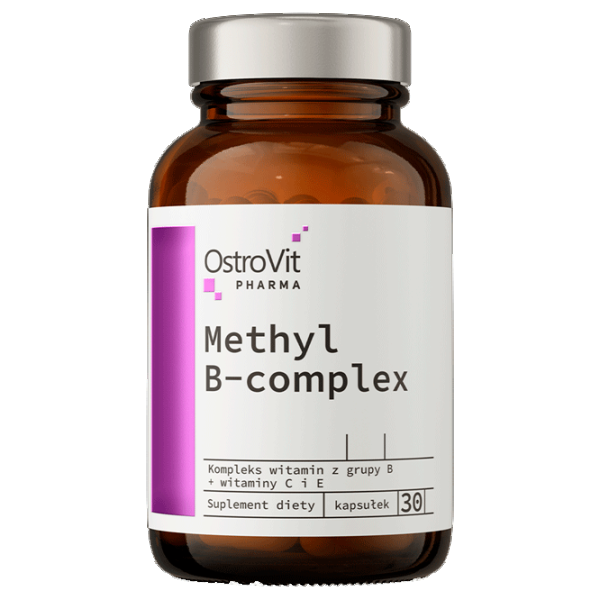 Витамины и минералы OstroVit Pharma Methyl B-Complex (5903246227963) 30 капсул photo 1 Витамины и минералы OstroVit Pharma Methyl B-Complex (5903246227963) 30 капсул photo 1