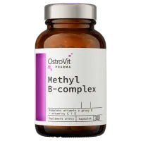 Vitamine și minerale OstroVit Pharma Methyl B-Complex (5903246227963) 30 capsule