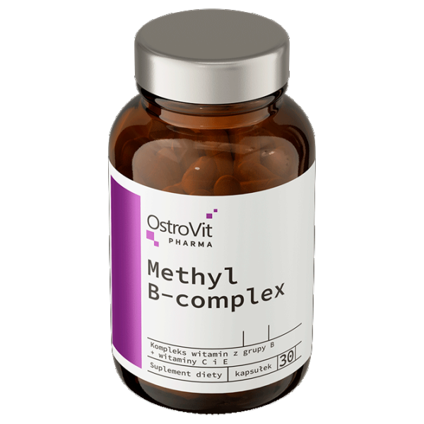 Витамины и минералы OstroVit Pharma Methyl B-Complex (5903246227963) 30 капсул photo 2 Витамины и минералы OstroVit Pharma Methyl B-Complex (5903246227963) 30 капсул photo 2