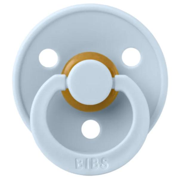 Соска ортодонтическая Bibs Colour 111231C Унисекс/ 0 месяцев - 6 месяцев/ Латекс/ Blue photo 1