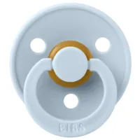 Соска ортодонтическая Bibs Colour 111231C Унисекс/ 0 месяцев - 6 месяцев/ Латекс/ Blue