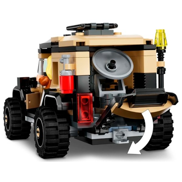 Constructor LEGO Pyroraptor & Dilophosaurus Transport Dinozaur/ Multicolor photo 6 Constructor LEGO Pyroraptor & Dilophosaurus Transport Dinozaur/ Multicolor photo 6