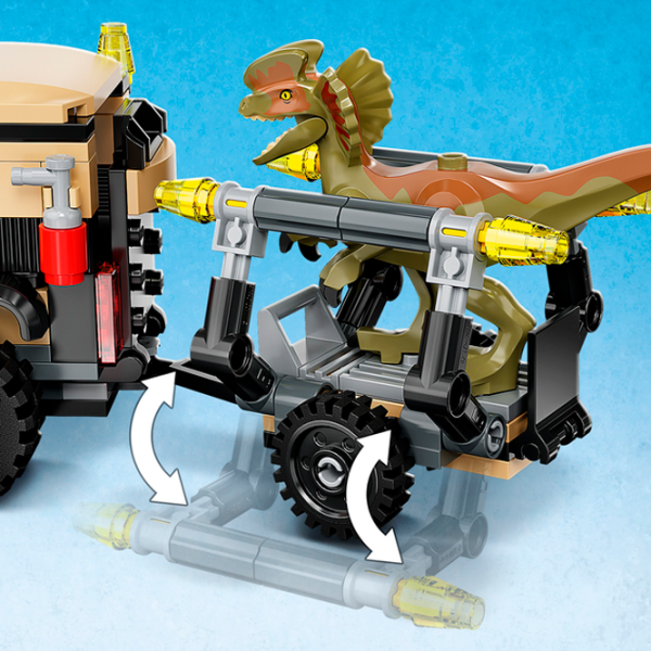 Constructor LEGO Pyroraptor & Dilophosaurus Transport Dinozaur/ Multicolor photo 12 Constructor LEGO Pyroraptor & Dilophosaurus Transport Dinozaur/ Multicolor photo 12