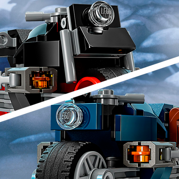 Конструктор LEGO Black Widow & Captain America Motorcycles Мотоцикл/ Blue photo 9